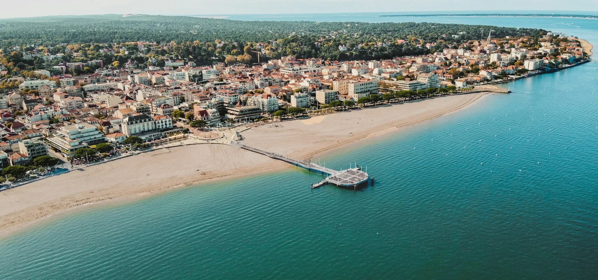 Vue de Arcachon