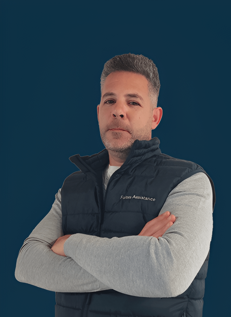 Damien Dugoujon, intervenant Fuites Assistance Landes